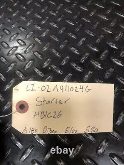 02A911024G Starter Linde H40D Forklift Good Used Parts