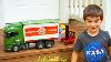 Bruder Trucks Surprise Toy Unboxing Tractor Trailer And Forklift For Kids Jackjackplays