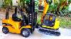 Car Toy Video For Kids Forklift Excavator