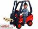 Childrens Ride On Pedal Powered Big Linde Forklift Truck Toy Fork Lift Truck