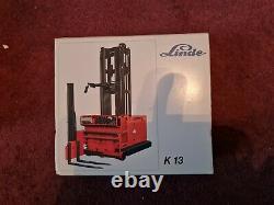Collection of Linde Diecast Forklift Truck Models Boxed