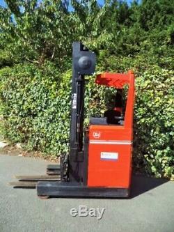Details about BT Reach Truck-Forklift- Electric -Narrow Aisle -Hyster, Linde