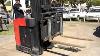 Electric Forklift Double Deep Reach Truck With Reach Tilt And Side Shift