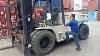 Forklift Tcm Fd150s Kapasitas 15 Ton Untuk Angkat Peti Kontainer