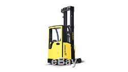HYSTER R1.4 ELECTRIC REACH TRUCK Fork Lift Truck Toyota Hyster Linde Yale DW0571