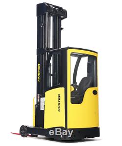 HYSTER R1.6 ELECTRIC REACH TRUCK Fork Lift Truck Toyota Hyster Linde Yale DW0566