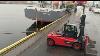 Heavy Forklift Trucks In Port Operation Customer Video Linde Material Handling