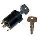 Ignition Switch 501 For Linde Forklift, Pallet Truck (3 Pin, 2 Positions)