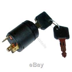 Ignition switch 503 for Linde forklift, pallet truck (3 pin, 2 positions)