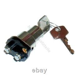 Ignition switch FS880 for Linde forklift, pallet truck (2 pin, 2 positions)