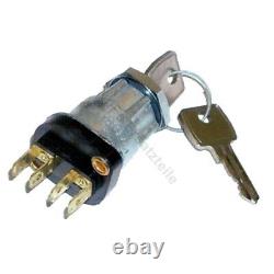 Ignition switch FS880 for Linde forklift, pallet truck (4 pin, 2 positions)