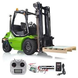 LESU 1/14 RTR RC Hydraulic Lind Forklift Transfer Car Model Painted Version