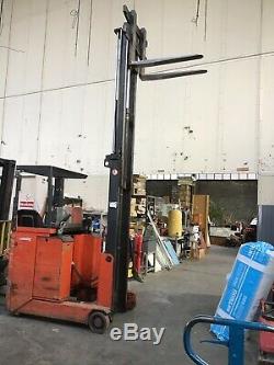 Lansing Linde Fork/ Reach Truck In Perfect Working Condition, Serviced Regularly