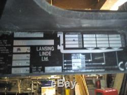 Lansing Linde R14 1400kg Electric Forklift Fork Lift Truck