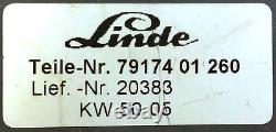 Linde 79174 01 260 20383 KW 50 05 Forklift Inverter