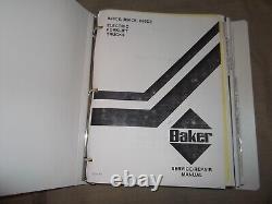 Linde Baker B40ce B50ce B60ce Forklift Truck Service Shop Repair Workshop Manual