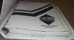 Linde Baker B40ce B50ce B60ce Forklift Truck Service Shop Repair Workshop Manual