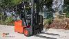 Linde E12 Counterbalance Forklift Truck Used Sales