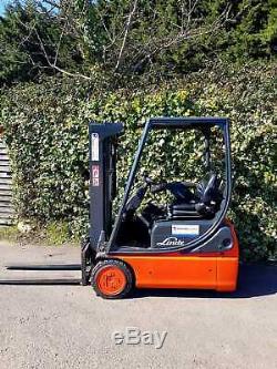 Linde E14 Electric Counterbalance Forklift Truck/Triple Mast/ Container Specs
