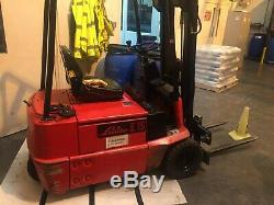 Linde E15 electric counterbalance fork lift truck