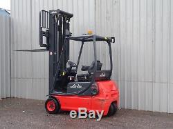 Linde E16 Used Electric Forklift Truck. (#2240)