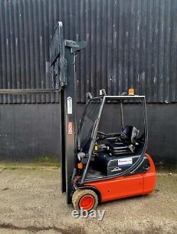 Linde E16c Electric Counterbalance Forklift Truck/ 6.6 Meters Lift Height