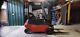 Linde E18p Electric Fork Lift Truck 1.8ton 2 Mast Container Spec 48volt Charger