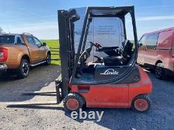 Linde E18P electric fork lift truck with 48v charger Read Description