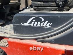 Linde E18P electric fork lift truck with 48v charger Read Description