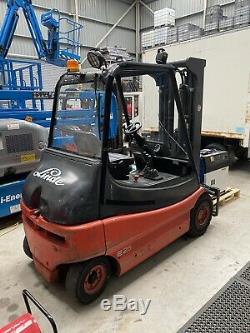 Linde E25-01 Electric Counterbalance Forklift Truck Take Hyster Nissan Toyota
