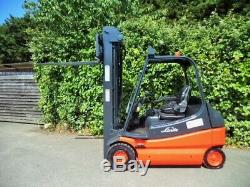 Linde E25 Electric Counterbalance Forklift Truck/ 5.9 Meters Lift Height