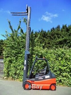 Linde E25 Electric Counterbalance Forklift Truck/ 5.9 Meters Lift Height