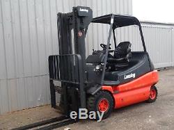 Linde E30 Used Electric Forklift Truck. (#2259)