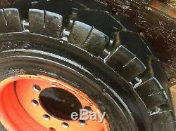 Linde Forklift Wheels & Solid Tyres VAT INCL Ex 5 Ton Lift Truck Could Send