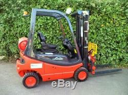 Linde Gas H16T Forklift Truck Fitted With Fork Positioner- Like Toyota, Hyster
