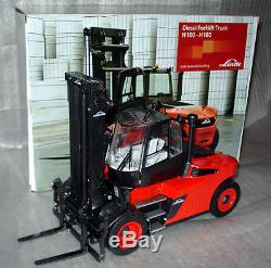 Linde H 100-180 D Heavy truck forklift fork lift truck MINT IN BOX SCALE 1/25