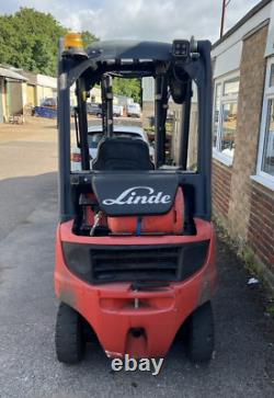 Linde H14T-01 YOM 2011 Gas Forklift Truck 1.4 Ton Sideshift JCB Combilift 1 of 2