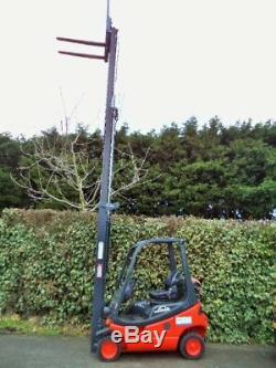 Linde H16T GAS/LPG Counterbalance forklift truck 6.2m Not diesel Hyster, Toyota