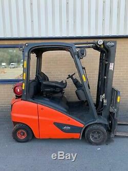 Linde H18 Gas Lpg Counterbalance Forklift Truck 2016