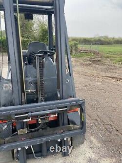 Linde H18T GAS/LPG Counterbalance forklift truck. Container Stuffer Mast