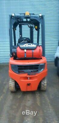 Linde H20t 391 Gas Forklift Truck 2014 2000 KG Lift Capacity In Very Good Con