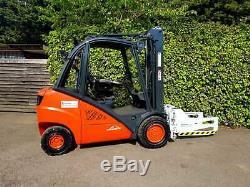 Linde H25D-02 Diesel Forklift Truck/Year 2014/ Fitted with Class 3 Bale Clamp
