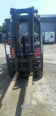 Linde H25t 392 Gas F/l Truck 2500kg 4.7 Metre Triple Lift Mast In Vgc Ready Work