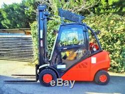 Linde H30T Gas Counterbalance Forklift Truck/Full Cab/ Truck Lighting
