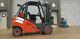 Linde H30t 392 Gas Forklift Truck 2014 3000 Kg Lift Capacity In Very Good Con