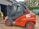 Linde H50t 5000kg Gas Forklift Truck With 4.6 Metre Triple With Full Cab