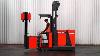 Linde K10 Tri Lateral Head 1000kgs Electric Forklift Truck
