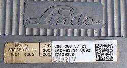 Linde LAC-03/34 CC02 forklift control unit 24V 400A 390 360 87 21 390 350 21 14