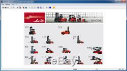 Linde Lindos 2014 Parts Catalog EPC for Linde ForkLift Trucks