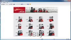 Linde Lindos 2014 Parts Catalog EPC for Linde ForkLift Trucks